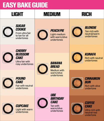 EASY BAKE LOOSE BAKING & SETTING POWDER - US 4431