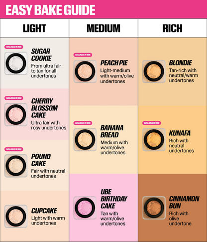 MINI EASY BAKE LOOSE BAKING & SETTING POWDER - US 2246
